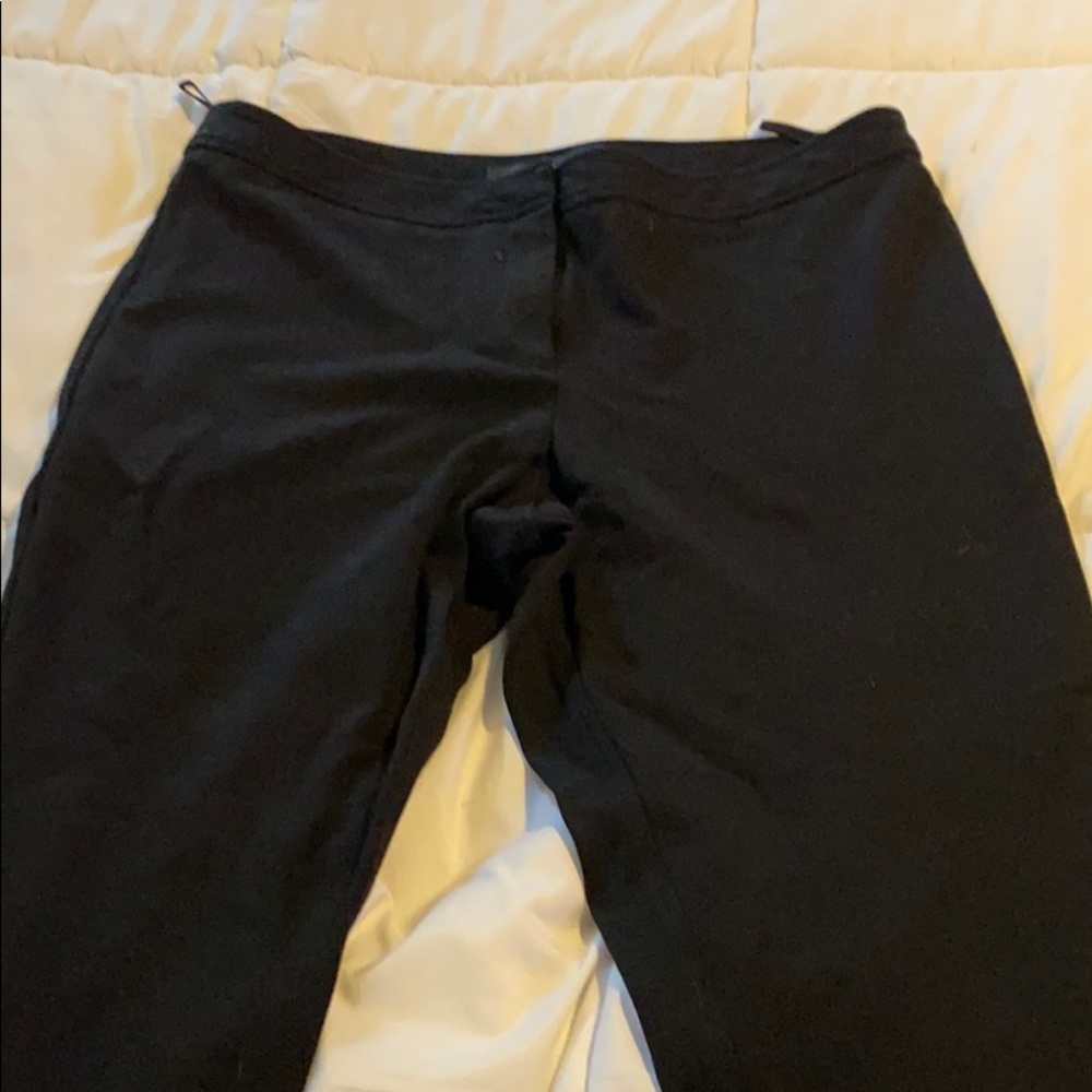 Black cigar pants